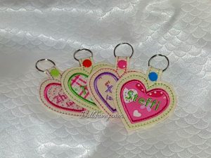 Heart Key Chain