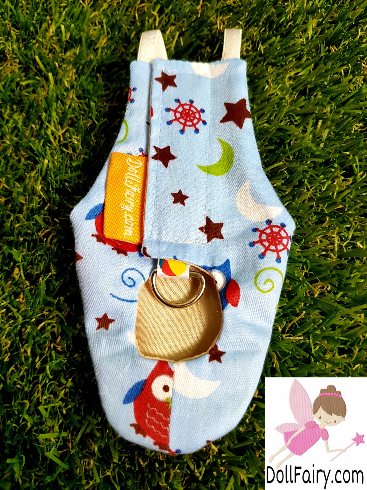 Owl Pattern Bird Diaper Flight Suit DollFairy