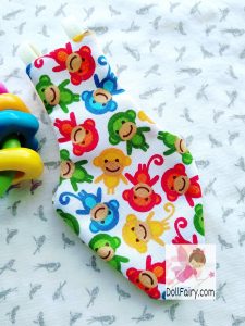 Indian Ringneck Bird Diaper Flight Suit With Monkey Print