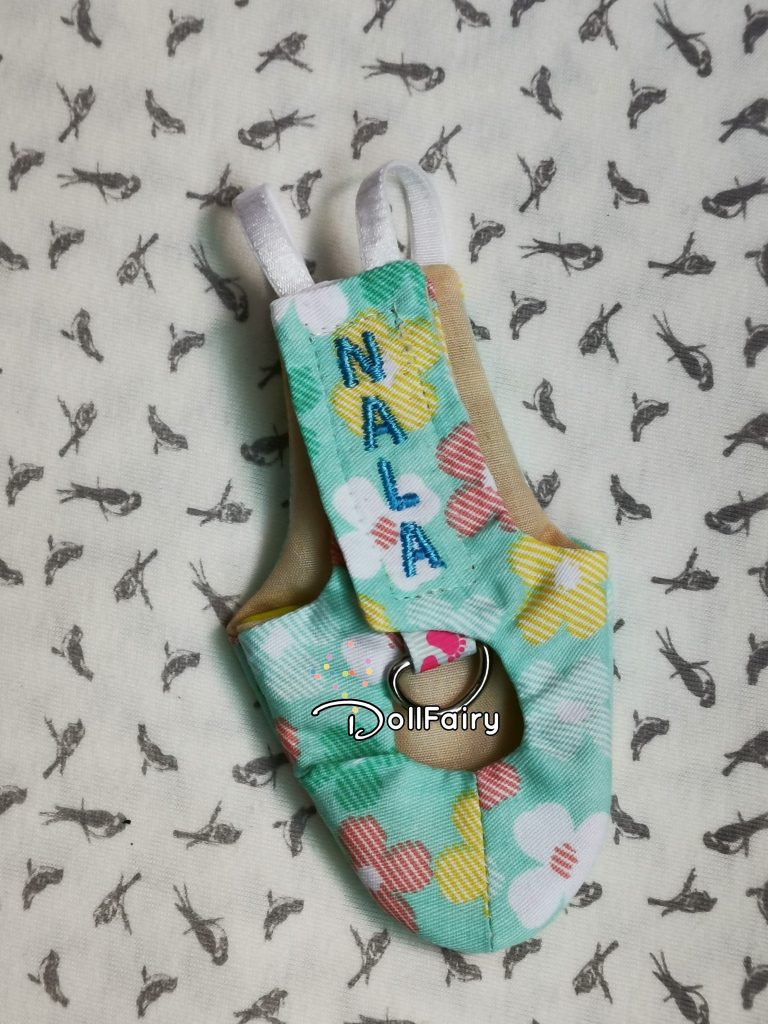 Nala Pineapple Green Cheek Conure Pastel Bird Diaper Flight Suit