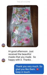 Testimonial For Masks