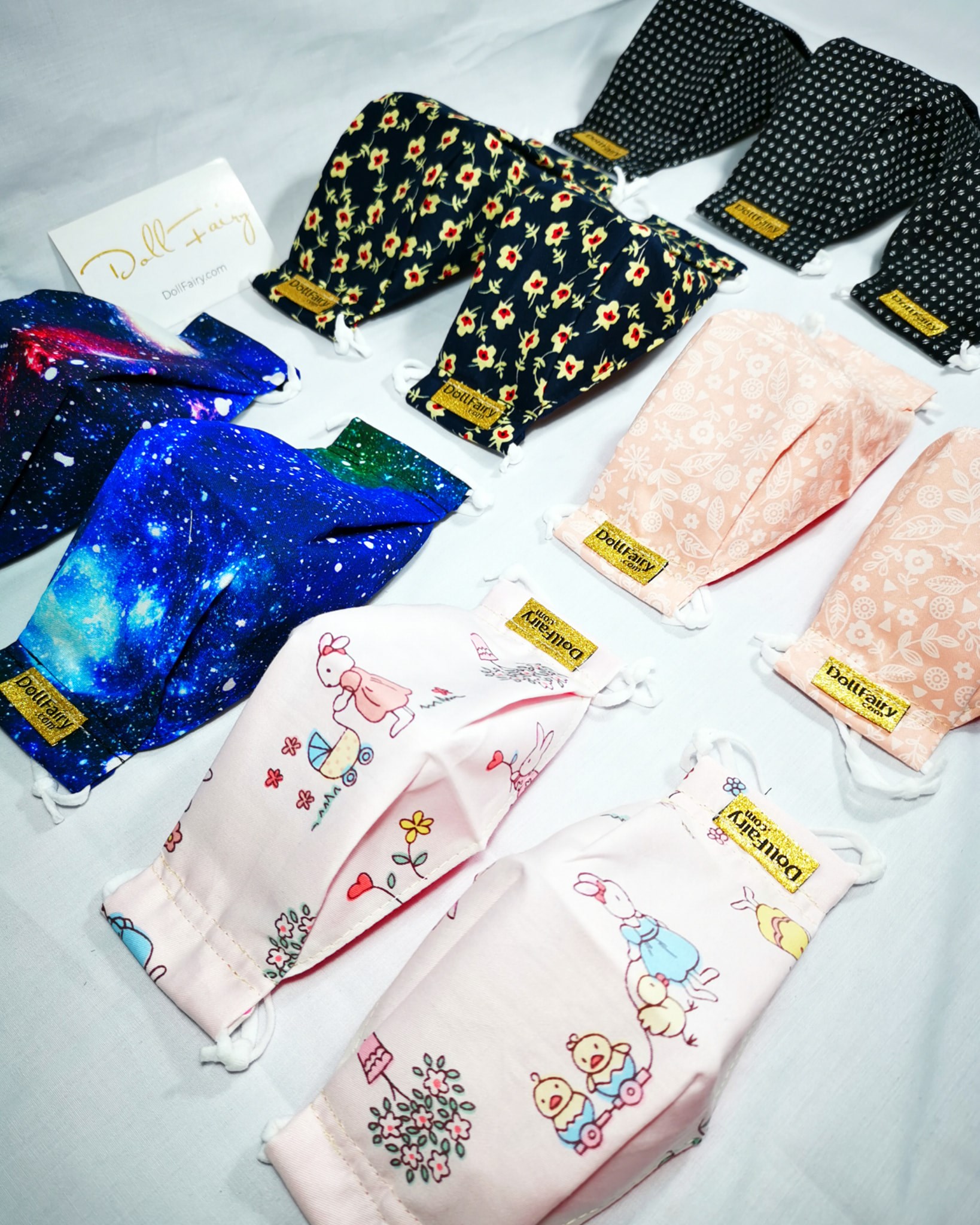 Couple Matching Face Masks DollFairy