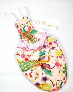 Elegant Gold Accent Bird Diaper Suit For Umbrella Cockatoo