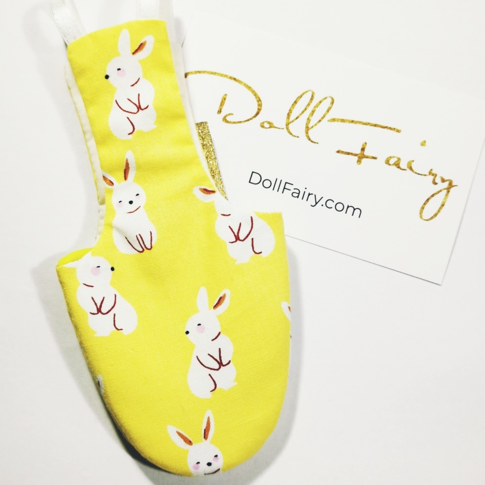 Bunny Print Bird Diaper For Cockatiel