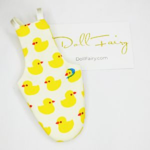 Duckie Print Bird Diaper Suit For Cockatiel