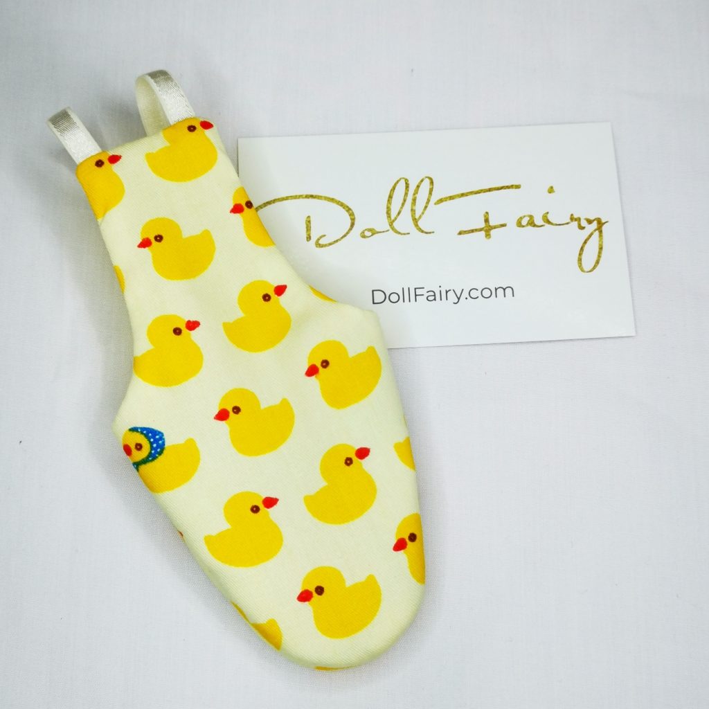 Cute Duckie Print Bird Diaper For Cockatiel