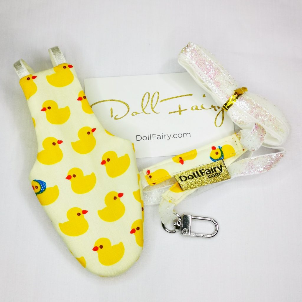 Cute Duckie Print Bird Diaper For Cockatiel
