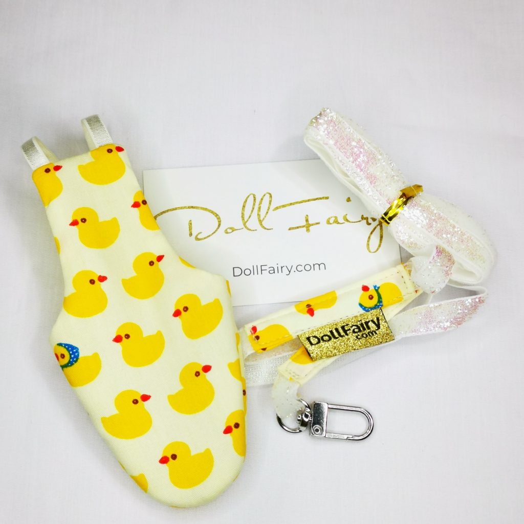 Cute Duckie Print Bird Diaper For Cockatiel
