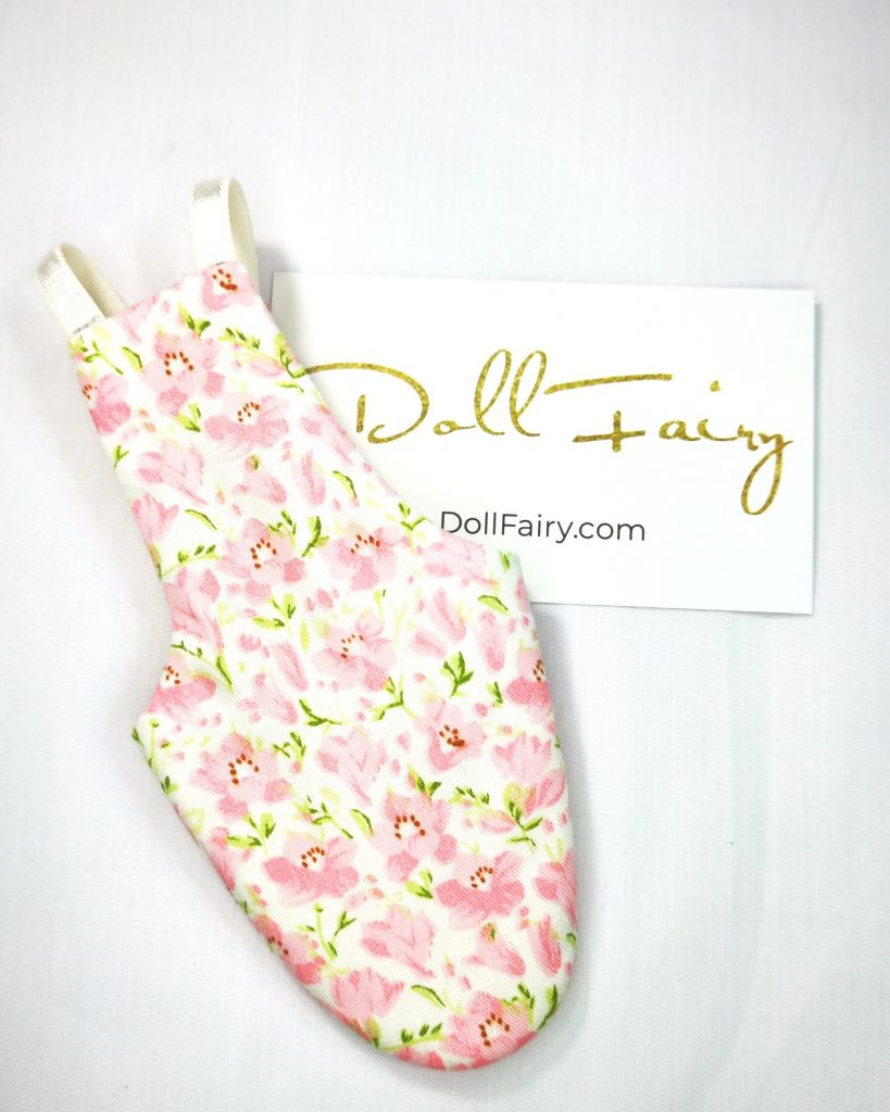 Pastel Pink Floral Bird Diaper